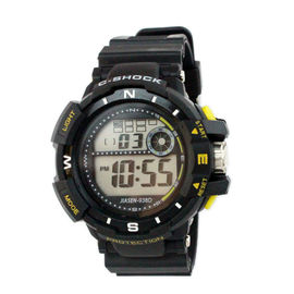 Ζωηρόχρωμος PVC επαγγελματίας γυναικείου Wristwatch ζωνών πολλών χρήσεων ψηφιακός