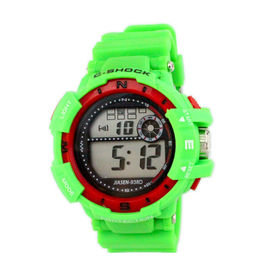 Ζωηρόχρωμος PVC επαγγελματίας γυναικείου Wristwatch ζωνών πολλών χρήσεων ψηφιακός